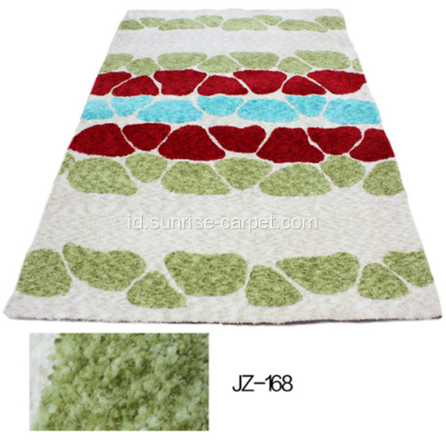 Karpet Microfiber dengan desain halus